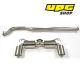 Mitsubishi Evo X Piper Exhaust System (Oval tailpipes) 