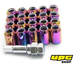 Tuner Nuts Стоманени гайки за джанти с ключ (20бр.)