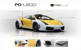 PD Widebody Aerodynamic-Kit for Lamborghini Gallardo