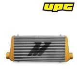 Mishimoto Universal Intercooler M-Line Eat Sleep Race Edition, Gold End Tanks 