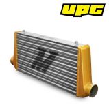 Mishimoto Universal Intercooler M-Line Eat Sleep Race Edition, Gold End Tanks 