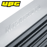 Mishimoto Universal Intercooler M-Line Eat Sleep Race Edition, Gold End Tanks 