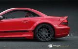 PD BE V2 Widebody Aerodynamic-Kit for Mercedes SL R230 FL